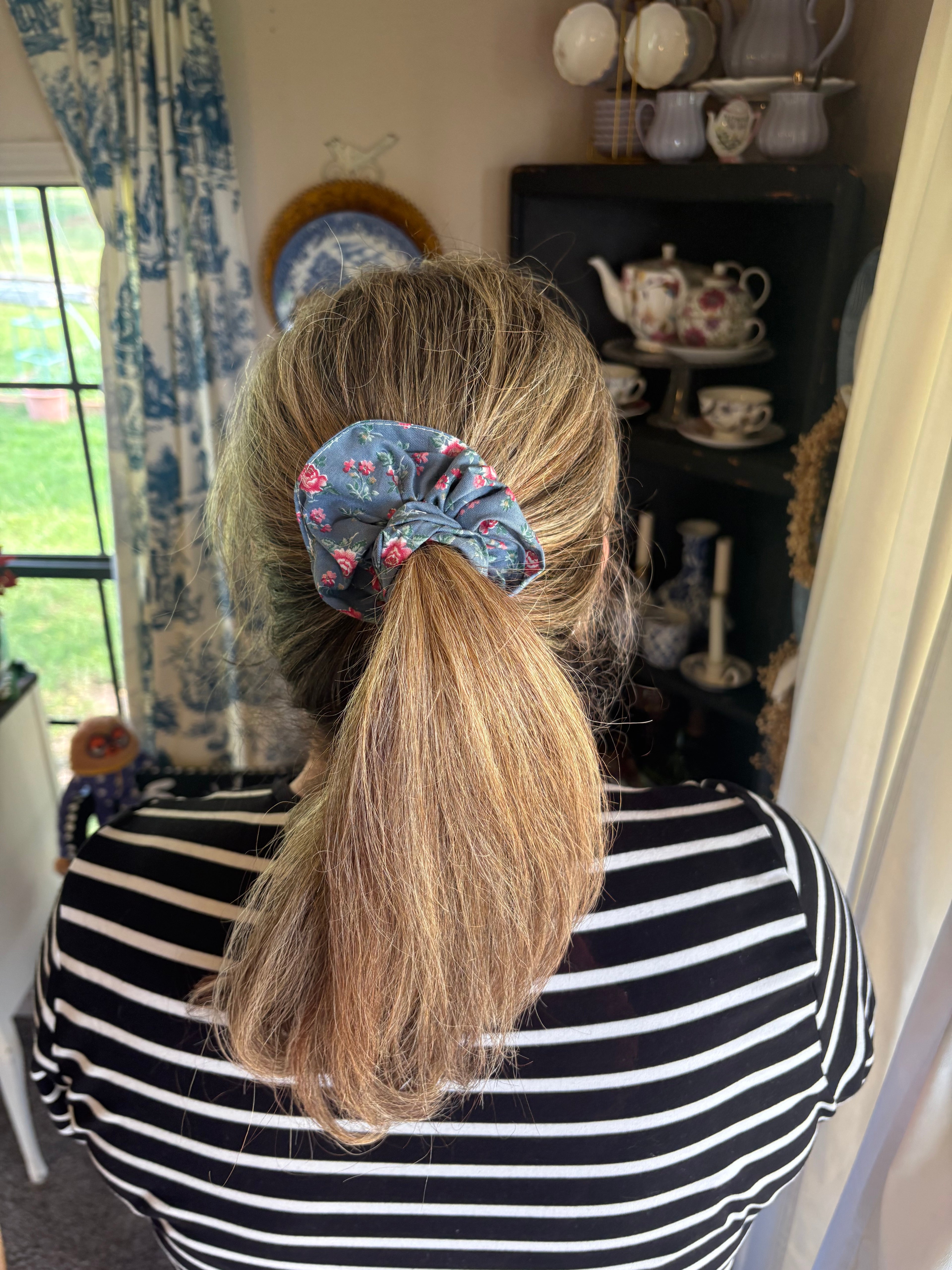 Denim & Rose Scrunchie