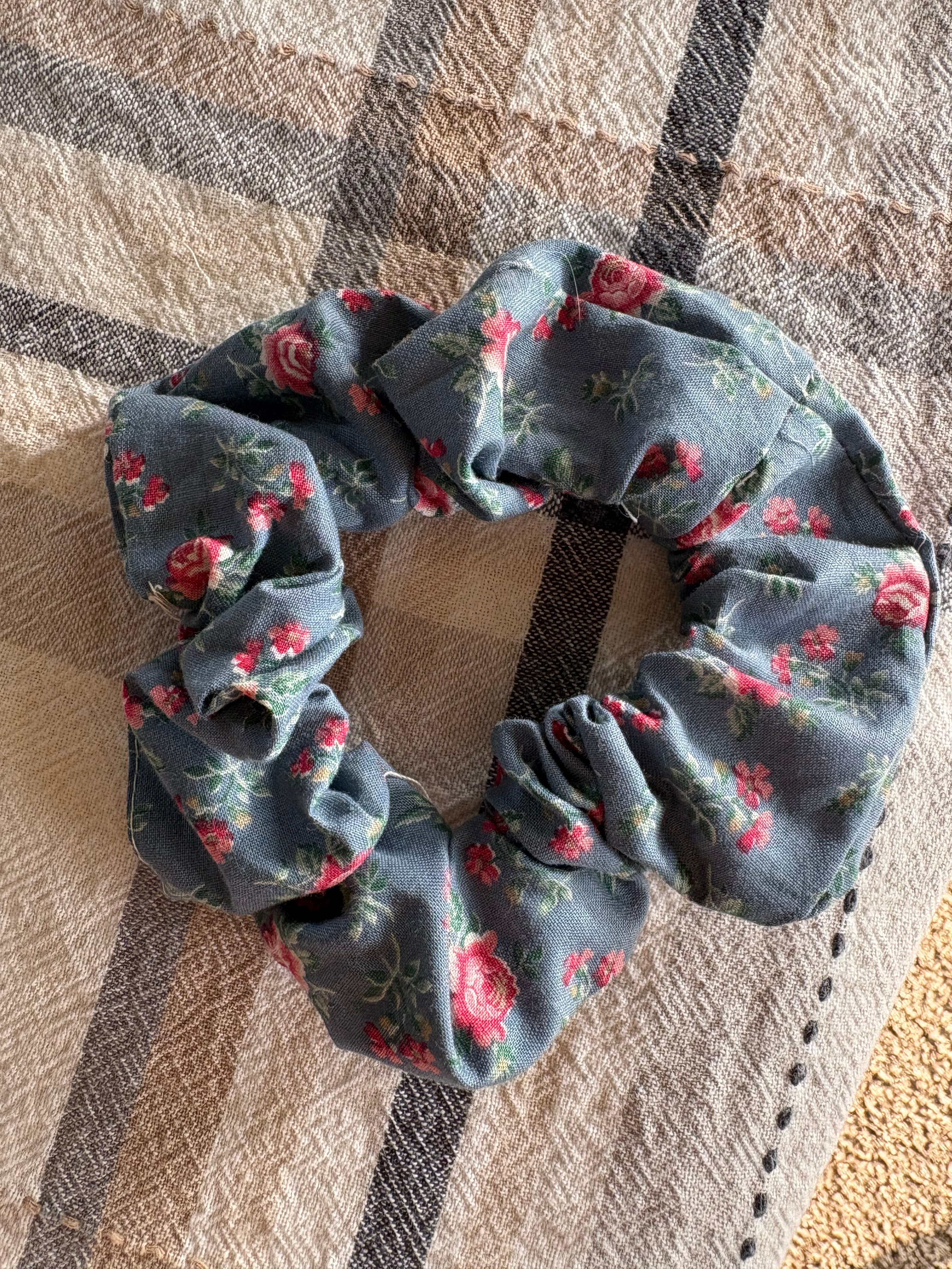 Denim & Rose Scrunchie