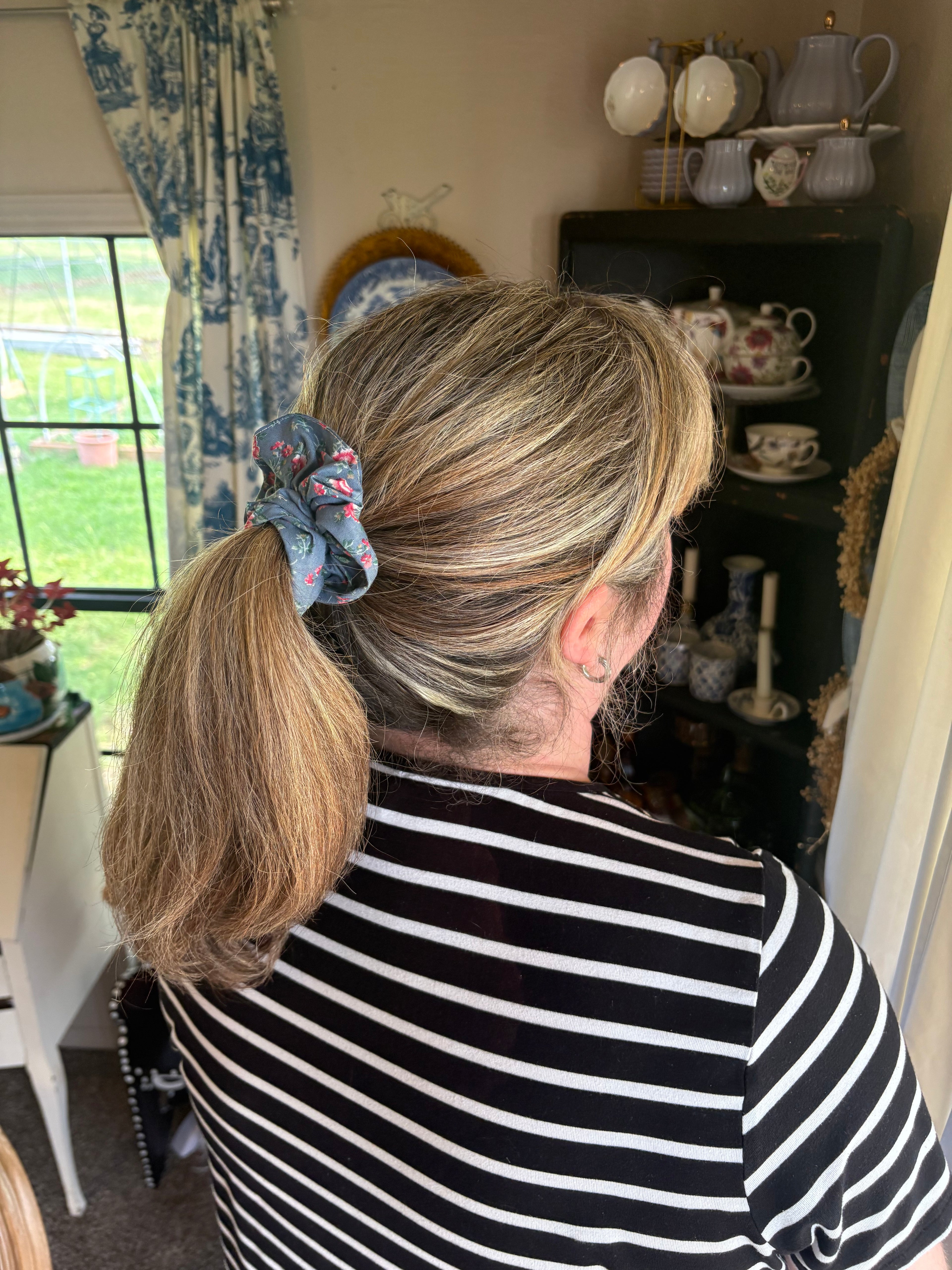 Denim & Rose Scrunchie